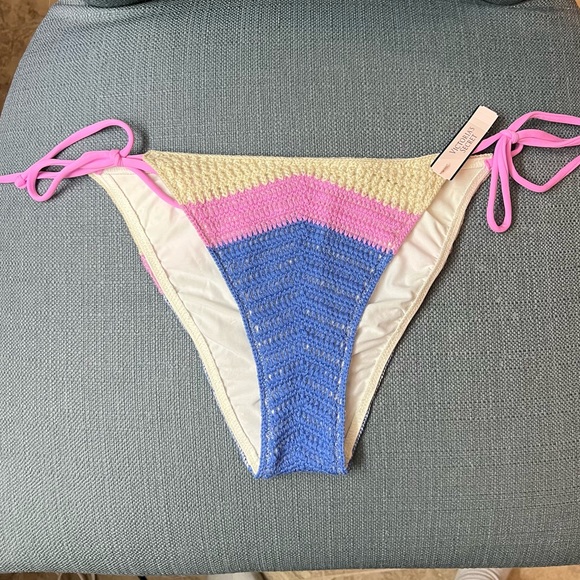 NWT Victoria’s Secret VS Swim crotchet triangle string bikini - Picture 3 of 9